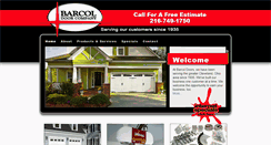 Desktop Screenshot of barcoldoors.com